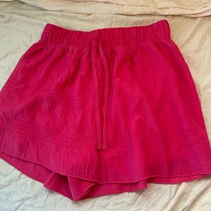 BP hot pink shorts